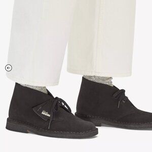 Clark's Desert Boot in Black Suede Sz 7 Women's | 26107162 |